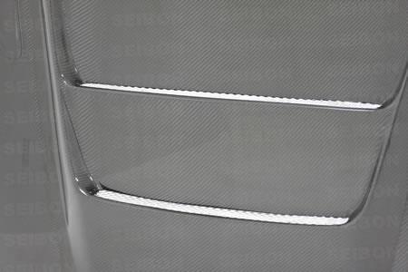 Seibon 1990-1994 Nissan Skyline R32 (BNR32) DVII Carbon Fiber Hood - photo 3