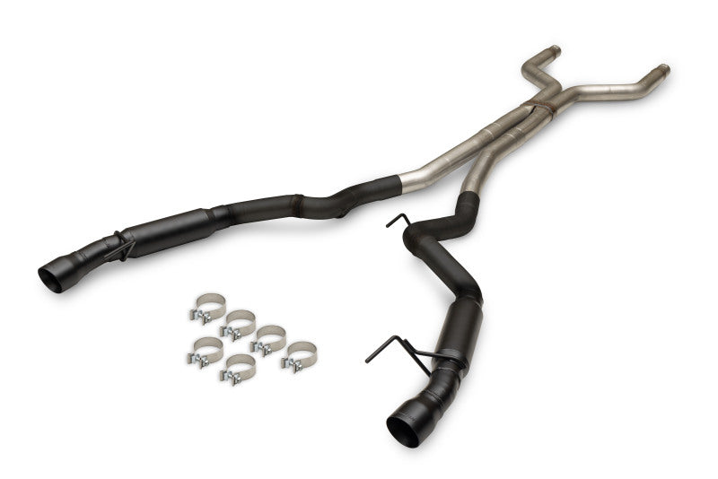 Flowmaster 2024-2025 Mustang 5.0L Outlaw Cat-Back Exhaust System - Black Tip (Non-Valved) - photo 4