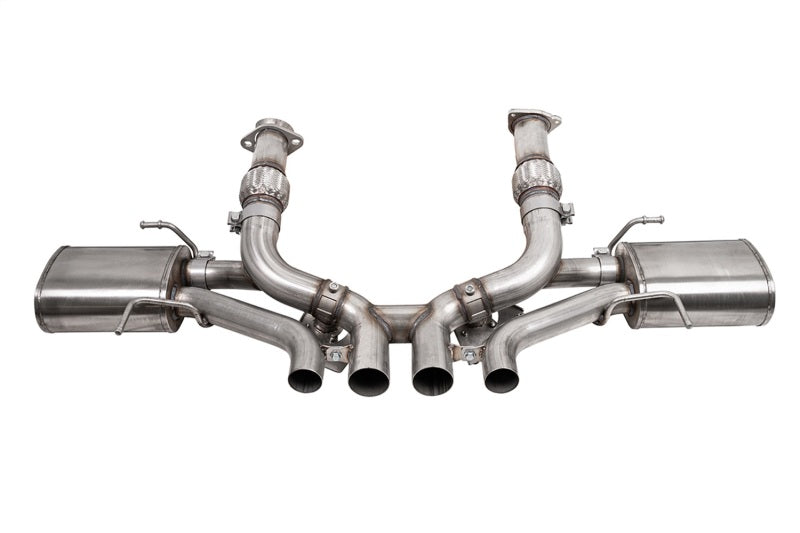 CORSA Performance 2023-2025 Chevrolet Corvette C8 Z06 3in Valved Cat-Back Exhaust Muffler System (ReUses Stock Tips)