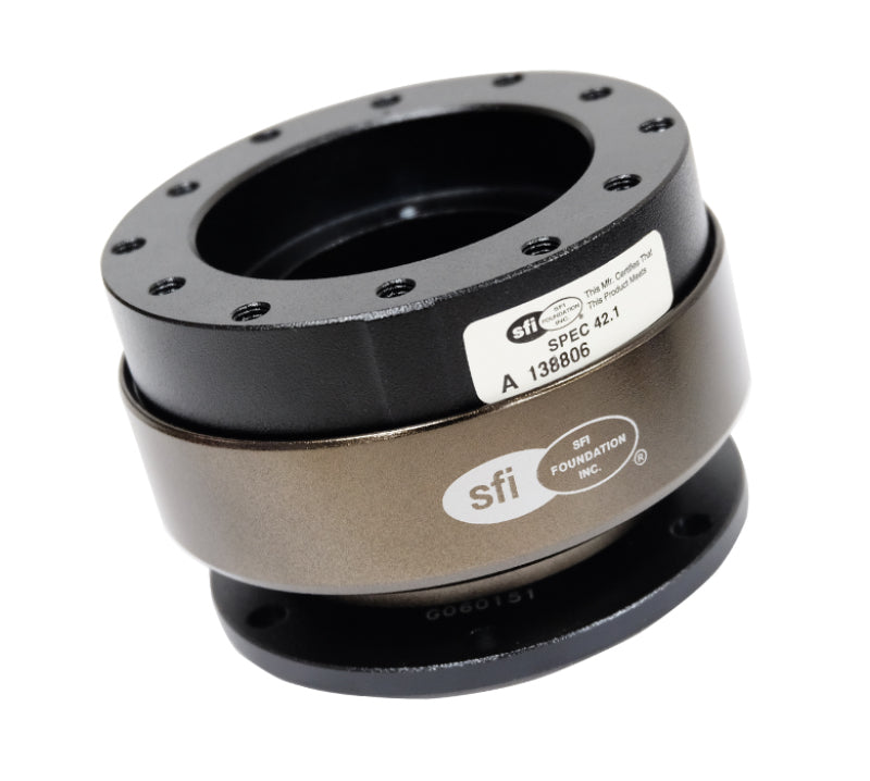 NRG Quick Release Gen 2.0 - Black Body / Chrome Ring SFI Spec 42.1 (SRK-200-1BK) - photo 6