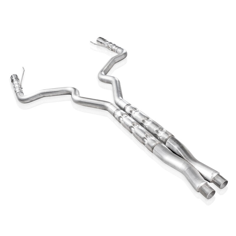 Stainless Works 2015-2016 Mustang GT 3in Cat-Back X-Pipe Retro Chambered Mufflers 3in Cores - photo 2