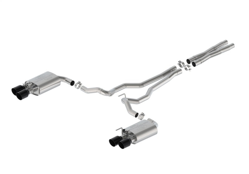 Ford Racing 2024 Mustang 5.0L GT Extreme Cat-Back Exhaust - Black Tips - photo 4