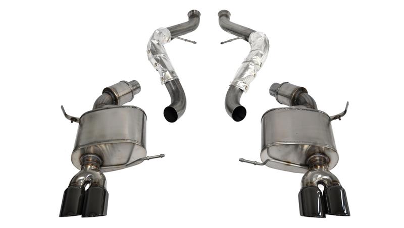 CORSA Performance 2008-2012 BMW M3 Convertible E93 Black Sport Cat-Back Exhaust - photo 2