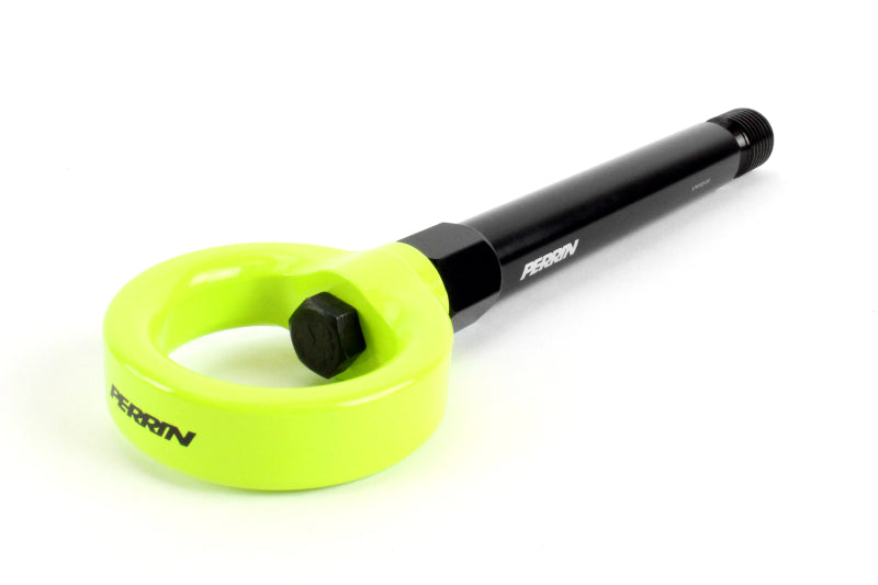 Perrin 17-21 Honda Civic Si/Type R/Touring/Hatchback Tow Hook Kit Rear - Neon Yellow (PHP-BDY-251NY)