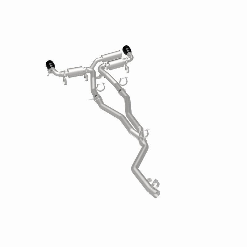 Magnaflow 2020+ Toyota Supra SPEQ Series Cat-Back Performance Exhaust System with Black Chrome Tips - photo 2