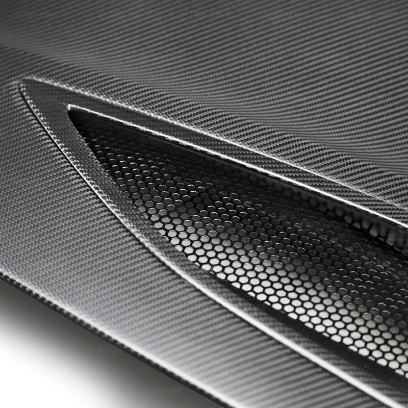 Seibon 2017-2018 Acura NSX OEM-style Dry Carbon Hood - photo 6