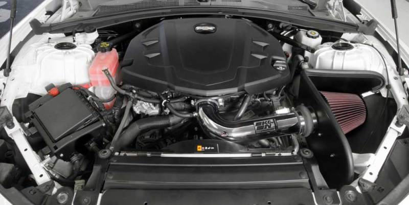 K&N 2016-2017 Chevy Camaro 3.6L Silver Typhoon Short Ram Intake (knn69-4535TP) - photo 9
