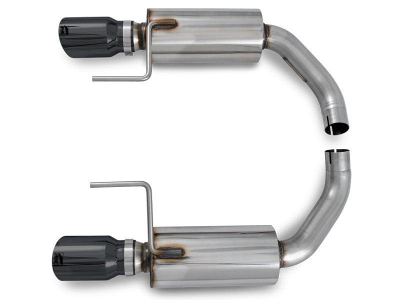 AWE Tuning S550 Mustang EcoBoost Axle-Back Exhaust - Touring Edition (Diamond Black Tips) - photo 3
