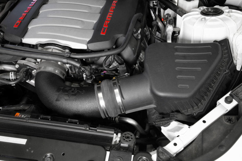 K&N 2016-2019 Chevrolet Camaro V8-6.2L Performance Intake Kit (knn57-3092) - photo 4