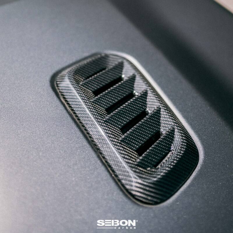 Seibon 2023 Toyota GR Corolla Carbon Fiber Hood Vents - photo 6