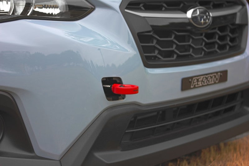 Perrin 22-26 Subaru WRX / 18-23 Crosstrek / 20-25 Outback XT / 17-23 Impreza Tow Hook Kit (Front) - Red (PSP-BDY-237RD) - photo 7