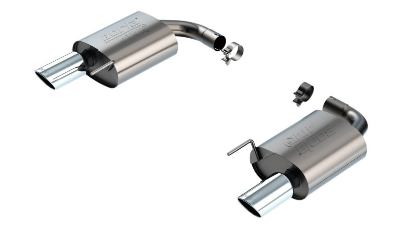 Borla 2024 Ford Mustang GT 5.0L V8 without Active Exhaust ATAK Axle-Back Exhaust System