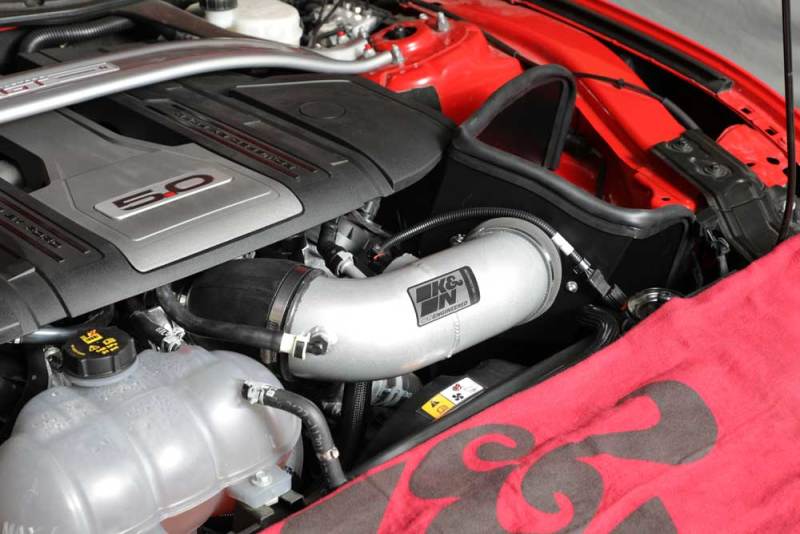 K&N 2018 Ford Mustang GT V8 5.0L F/I Typhoon Air Intake (knn69-3540TP) - photo 9
