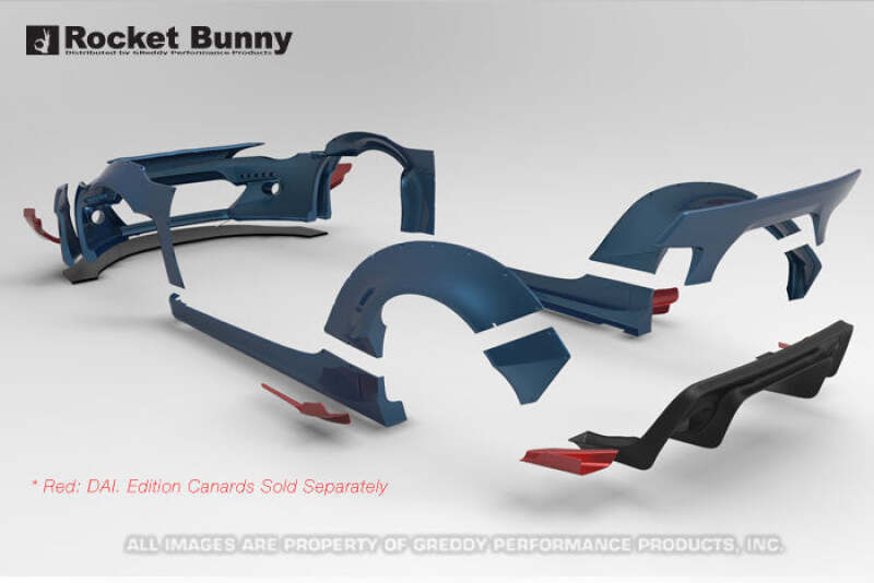 GReddy 2013+ Scion FR-S Full Version 2 Greddy X Rocket Bunny 86 Wide Body Aero Kit - photo 10