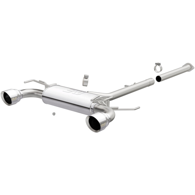 Magnaflow Cat-Back 2003-2009 Nissan 350Z Street SS 2.5in Dual Split Rear Exit Polished 4.5in Tips