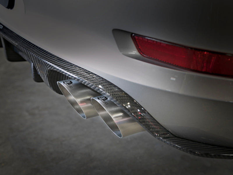 aFe MACH Force-Xp 304 Stainless Steel OE Exhaust Tips Polished 2012-2016 Porsche 911 (C2S 991) H6 3.8L - photo 6