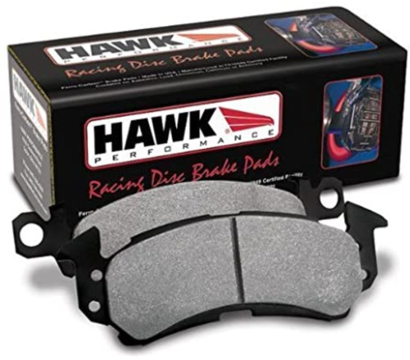 Hawk DTC-30 Rear Brake Pads - 19-20 BMW Z4 Toyota Supra (HB917W.626) (pad drawing)