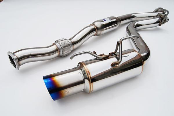 Invidia 2008+ WRX Hatch 76mm REGULAR Titanium Tip Cat-Back Exhaust