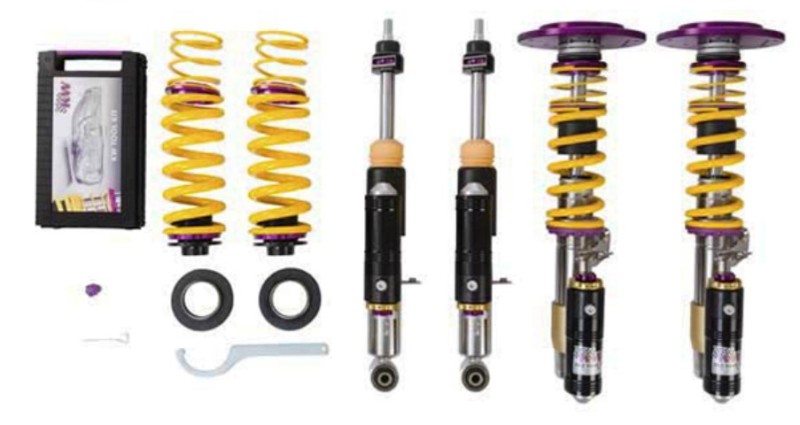 KW Clubsport 3-Way Coilover Kit for Porsche 718 Cayman GT4 (982) (39771288)