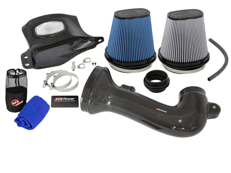 aFe Momentum Carbon Fiber Cold Air Intake System PDS/P5R 2015-2016 Chevrolet Corvette Z06 V8-6.2L (afe52-74202-C) - photo 2