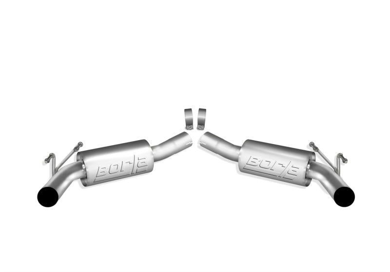 Borla 2010-2011 Chevrolet Camaro SS Coupe/Convertible 6.2L 8cyl SS S-Type Exhaust (REAR SECTION ONLY) - photo 2