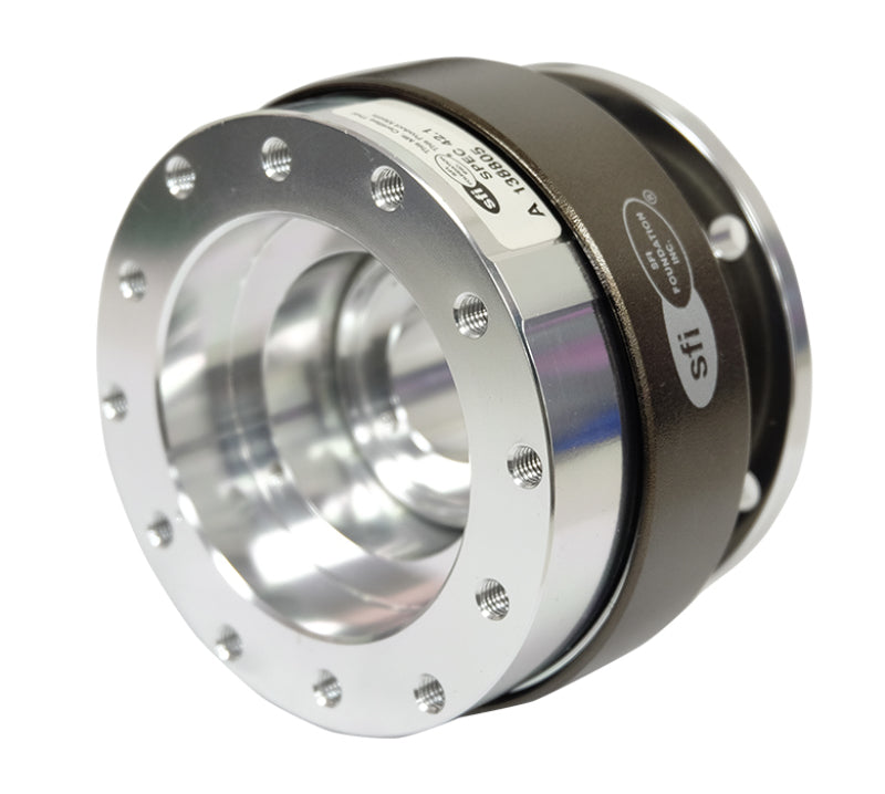 NRG Quick Release Gen 2.0 - Silver Body / Chrome Ring SFI Spec 42.1 (SRK-200-1SL) - photo 7