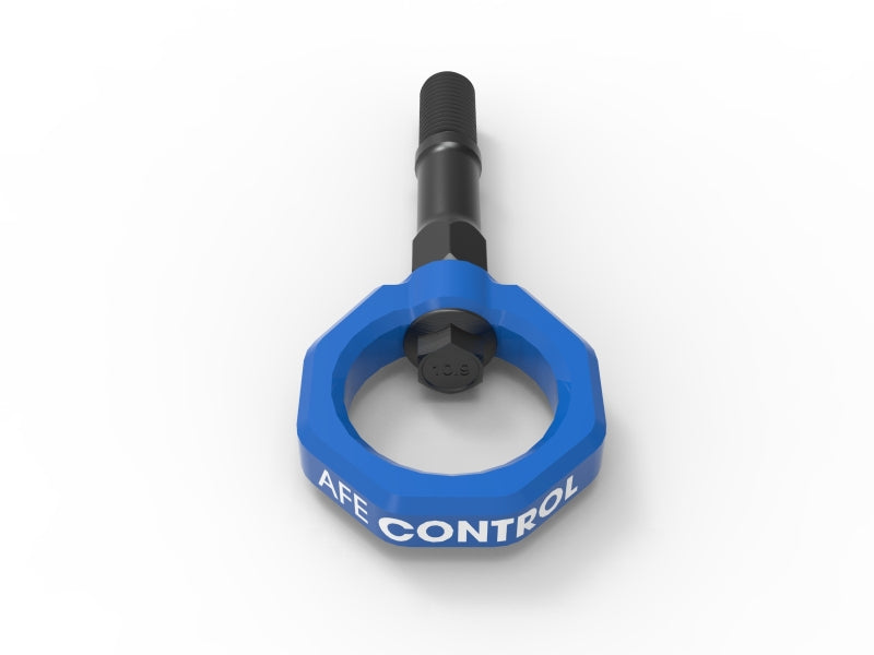 aFe CONTROL Rear Tow Hook Chevrolet Corvette (C8) 20-25 V8-6.2L - Blue (450-401015-L) - photo 3
