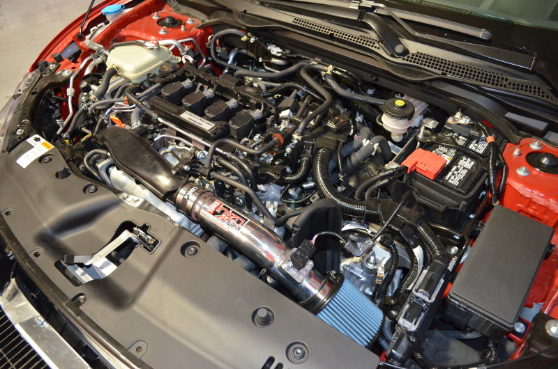 Injen 2017-2020 Honda Civic Si L4 1.5L Turbo Wrinkled Red SP Short Ram Intake (injSP1584WR) - photo 10