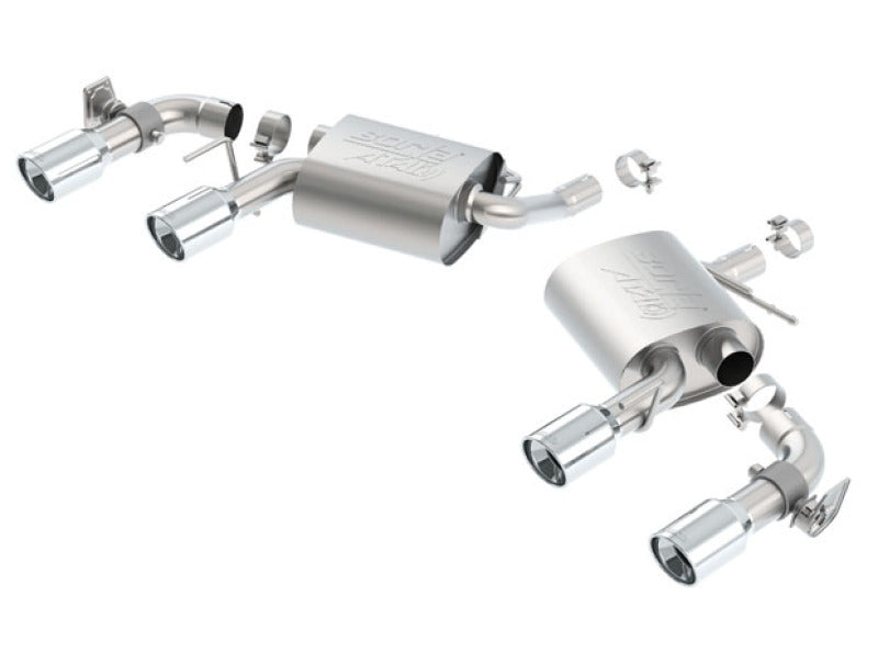 Borla 2016 Chevrolet Camaro V6 AT/MT ATAK Rear Section Exhaust with Dual Mode Valves
