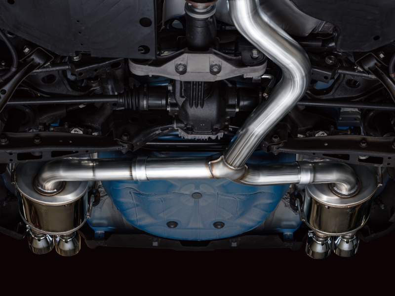 AWE Tuning 2022+ VB Subaru WRX Touring Edition Exhaust - Chrome Silver Tips - photo 4