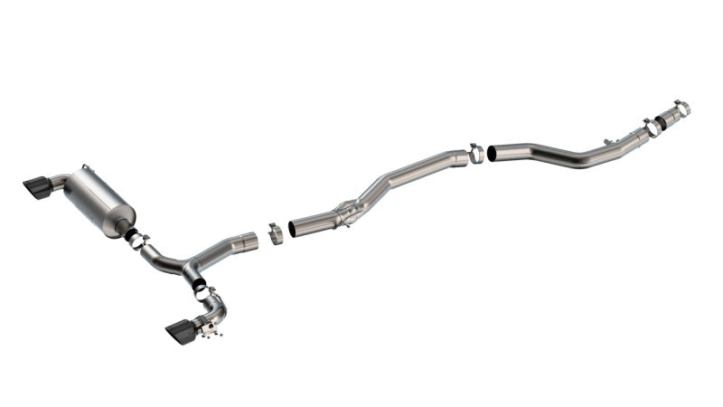 Borla 2020-2025 Toyota GR Supra ATAK Cat-Back Exhaust System with Black Chrome Tips - photo 3