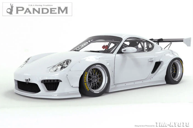 GReddy Pandem RB 2009-2012 Porsche Cayman V2 Front Bumper