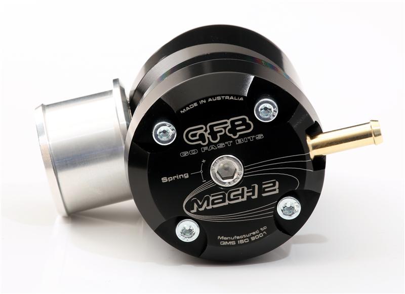 Go Fast Bits Mach 2 TMS Recirculating Diverter Valve - 33mm Inlet/33mm Outlet (suits Mitsubishi EVO I-X)