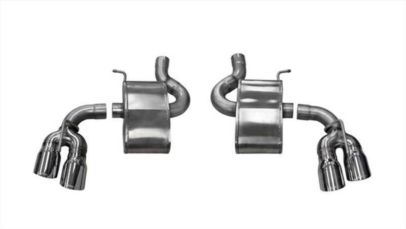 CORSA Performance 2017-2024 Chevrolet Camaro SS 6.2L V8 2.75in Polished Sport Axle-Back Exhaust