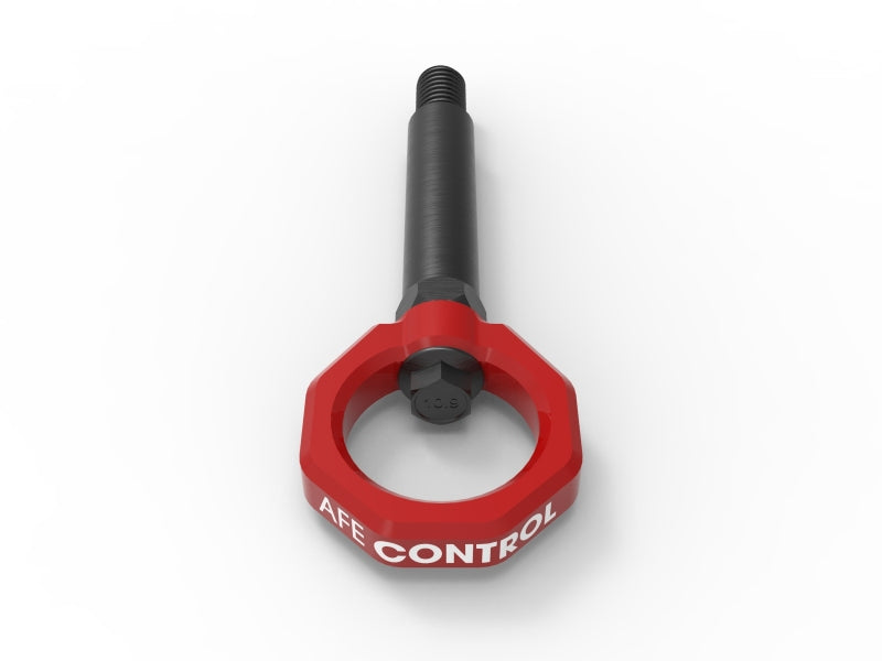 aFe Control Rear Tow Hook Red BMW F-Chassis 2/3/4/M (450-502002-R) - photo 4