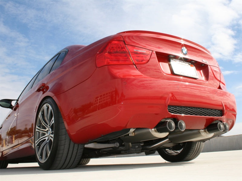 aFe MACH Force-Xp Exhaust Cat-Back 2.5in Dia Carbon Fiber Tips 304 Stainless Steel 2007-2013 BMW M3 (E92/93) V8 4.0L