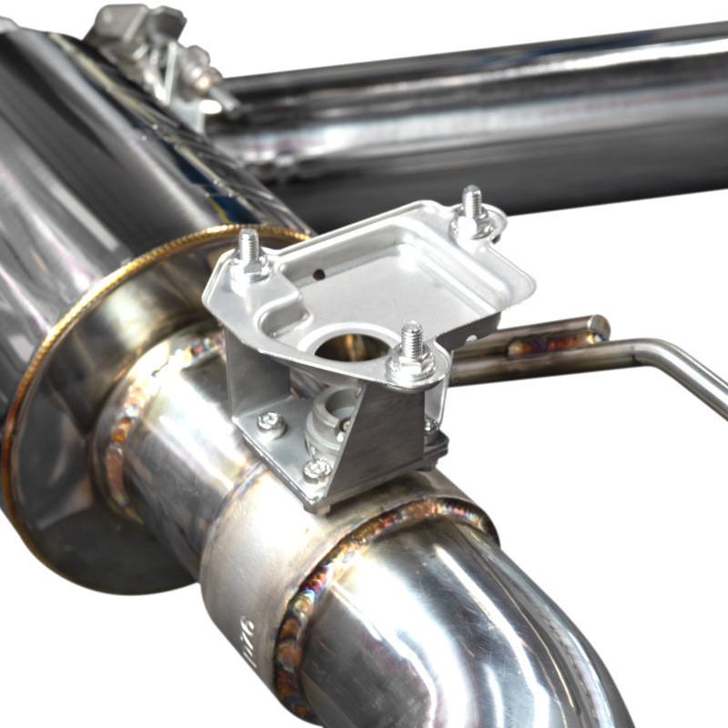 Injen 2020-2021 Toyota Supra 3.0L Turbo 6cyl SS Cat-Back Exhaust with Carbon Fiber Tips - photo 4