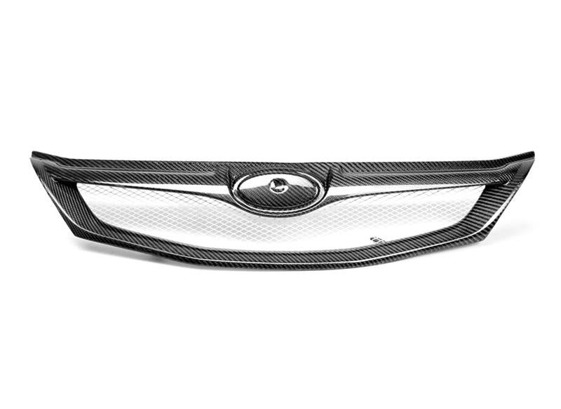 Seibon 2008-2009 Subaru Impreza WRX/STI Carbon Fiber Front Grill - photo 2
