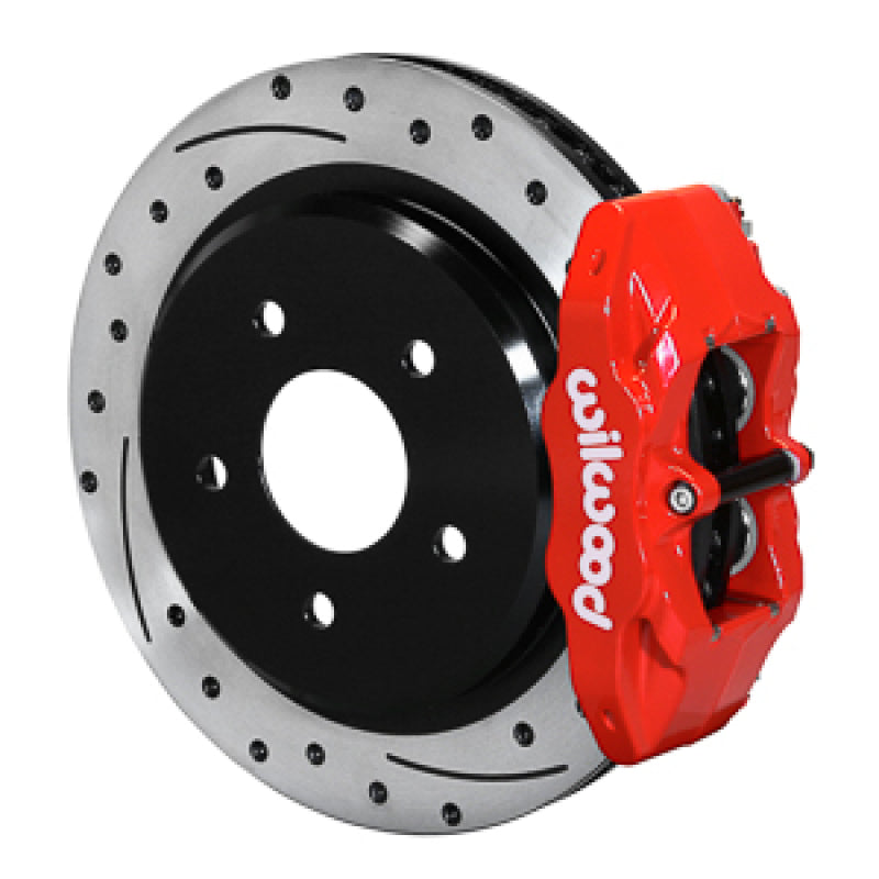 Wilwood 2005-2013 Chevrolet Corvette C6 Base DPC56 Rear Brake Kit (12in) - Red