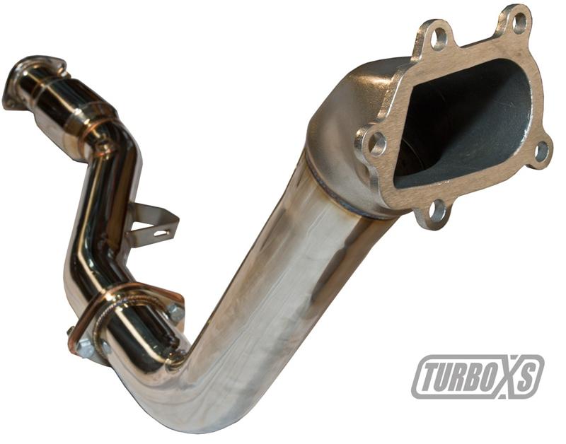 Turbo XS 2008-2012 WRX-STi / 2005-2009 LGT Catted Downpipe - photo 2