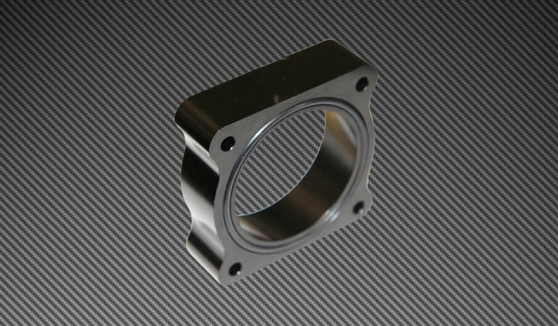 Torque Solution Throttle Body Spacer 2013 Ford Focus ST - Black (tqsTS-TBS-022B)