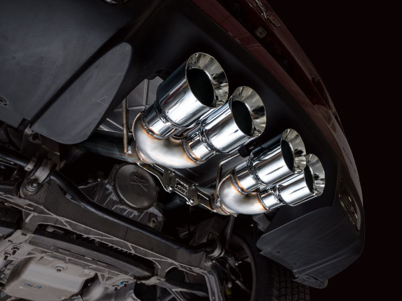 AWE Tuning 2009-2013 Chevrolet Corvette 6.2L Track Edition Axle-Back Exhaust with Chrome Silver Tips - photo 2