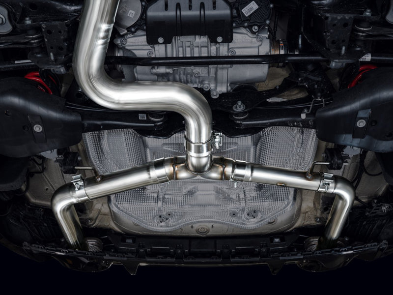 AWE Tuning Audi 2022-2023 8Y RS3 Cat-Back Track Edition Exhaust System - No Tips - photo 4