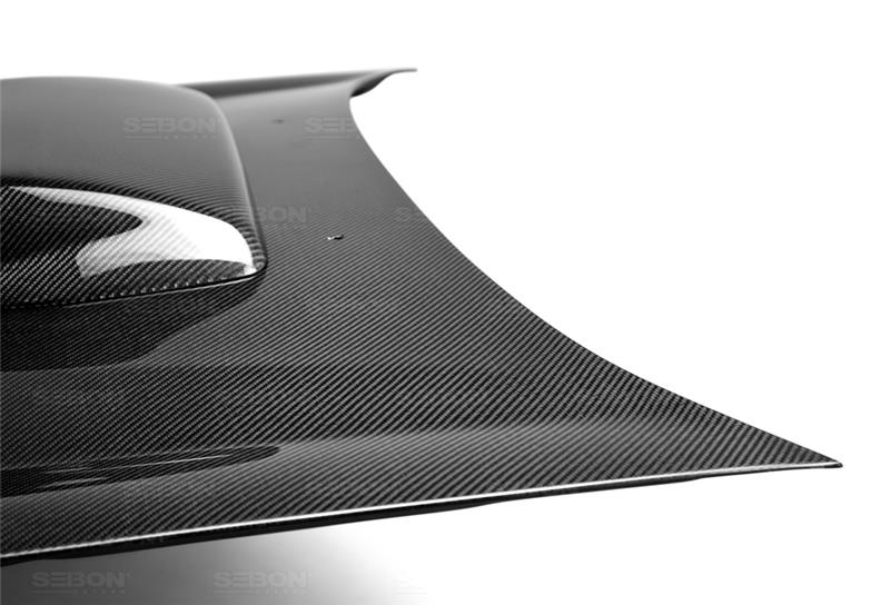Seibon 2002-2003 Subaru WRX RC Carbon Fiber Hood - photo 5
