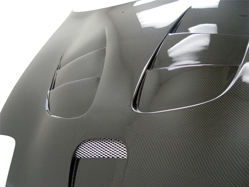 Seibon 1993-1996 Mazda RX-7 ST Carbon Fiber Hood - photo 2