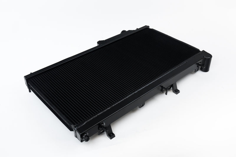 CSF 1-row radiator, black finish