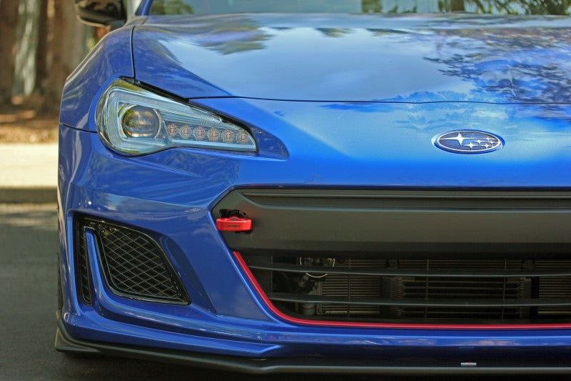 Perrin 18-21 Subaru WRX & STI / 13-25 BRZ / 17-20 Toyota 86 Tow Hook Kit (Front) - Red (PSP-BDY-235RD) - photo 5