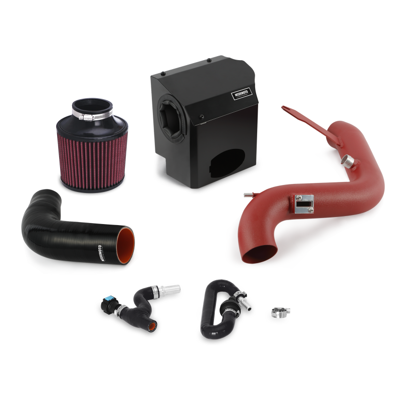 Mishimoto 2016 Ford Fiesta ST 1.6L Performance Air Intake Kit - Wrinkle Red (misMMAI-FIST-16WRD) - photo 4