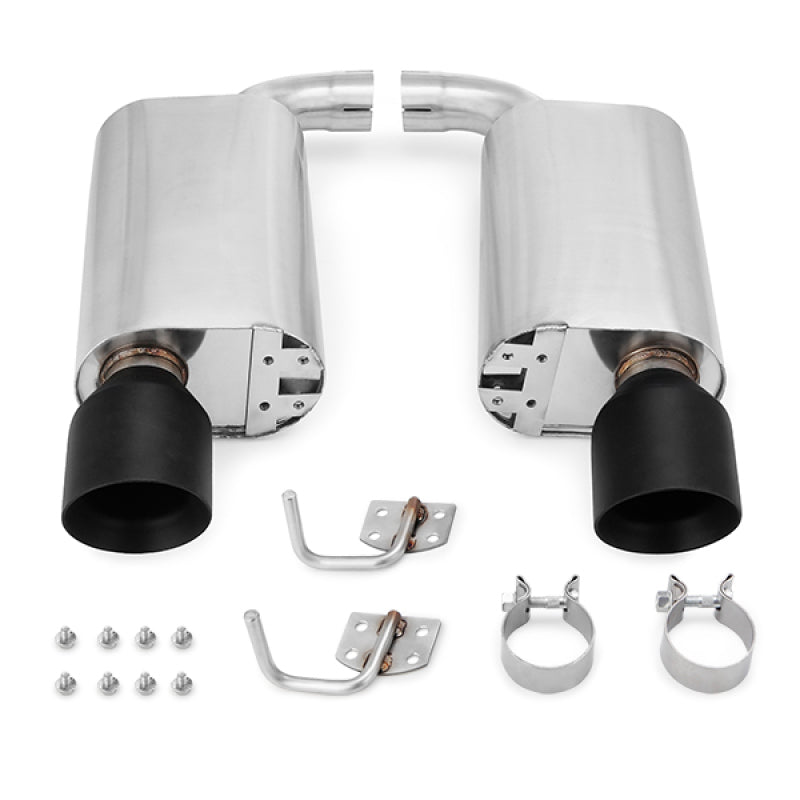 Mishimoto 2015+ Ford Mustang GT Street Axle-Back Exhaust with Black Tips