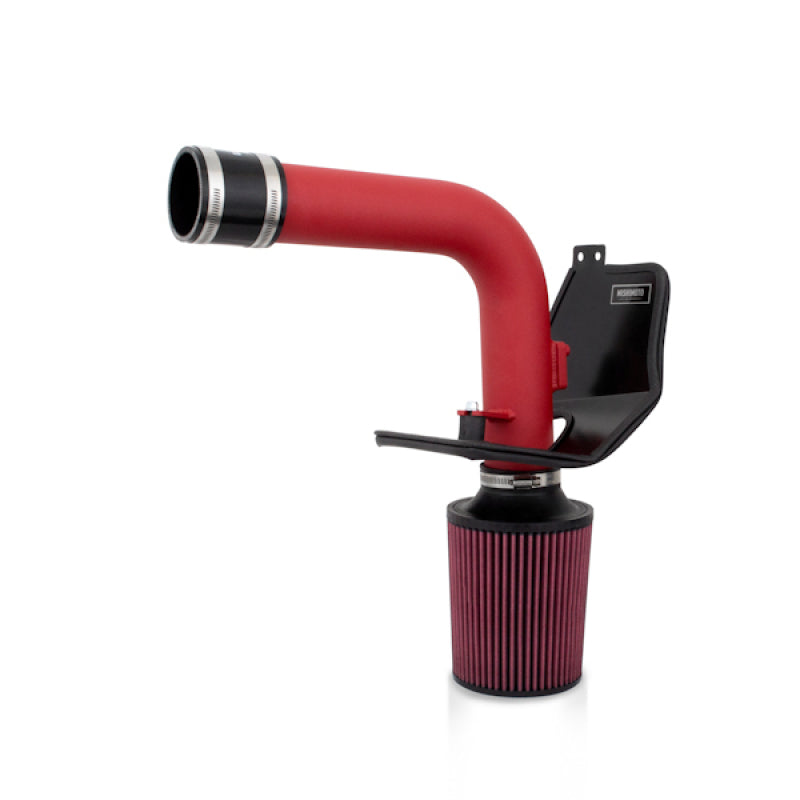 Mishimoto 2008+ Subaru WRX/STi Performance Cold Air Intake Kit - Wrinkle Red (misMMAI-STI-08WRD) - photo 2